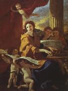 Nicolas Poussin St.Cecelia oil painting picture wholesale